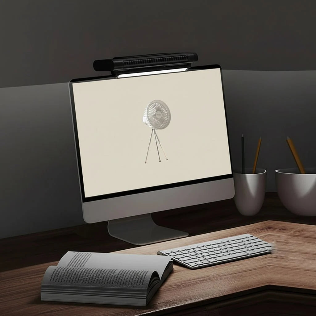 Desktop Fan | Bladeless USB-Powered & Adjustable Airflow