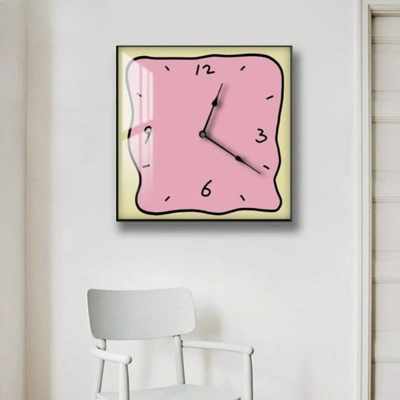 Digital Wall Clock | Rectangular Clear Easy To Read Display | 30 x 30 & 40 x 40 cm