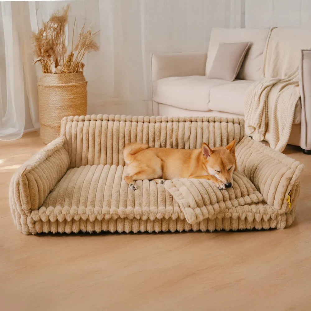 Dog Bed | Orthopedic Memory Foam & Machine-Washable Cover