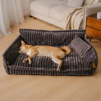 Dog Bed | Orthopedic Memory Foam & Machine-Washable Cover