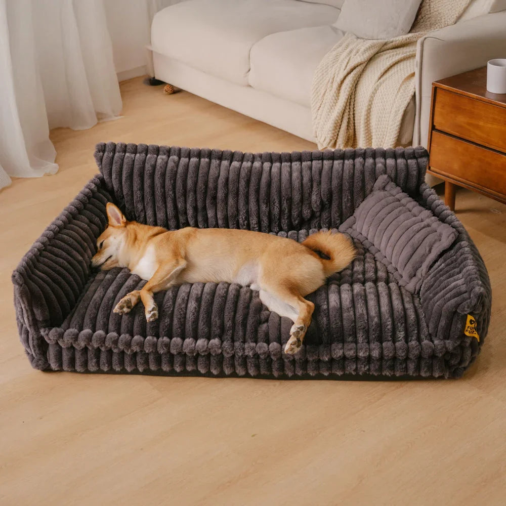 Dog Bed | Orthopedic Memory Foam & Machine-Washable Cover