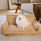 Dog Bed | Orthopedic Memory Foam & Machine-Washable Cover
