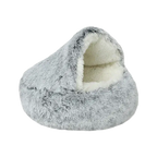 Dog & Cat Bed | Deluxe Plush, Non-Slip & Removable Machine-Washable Cover