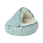 Dog & Cat Bed | Deluxe Plush, Non-Slip & Removable Machine-Washable Cover