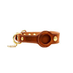Dog Collar | AirTag-Compatible Genuine Leather & Padded Lining