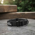 Dog Collar | Durable Nylon, Padded Lining & Control Handle | Adjustable M–XL