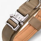 Dog Collar | Durable Nylon, Padded Lining & Control Handle | Adjustable M–XL