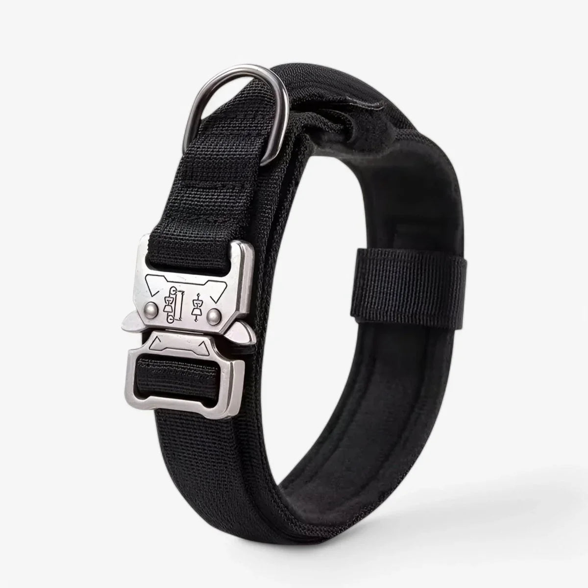 Dog Collar | Durable Nylon, Padded Lining & Control Handle | Adjustable M–XL