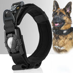 Dog Collar | Integrated AirTag Holder & Robust Handle