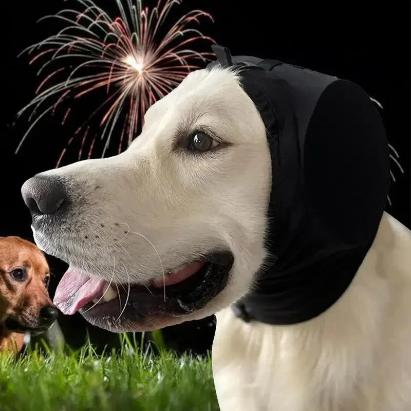 Dog Ear Protectors | Noise-Reducing Soft Hood | S–XL