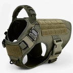 Dog Harness | Vest-Style Padded Handle & Reflective Nylon