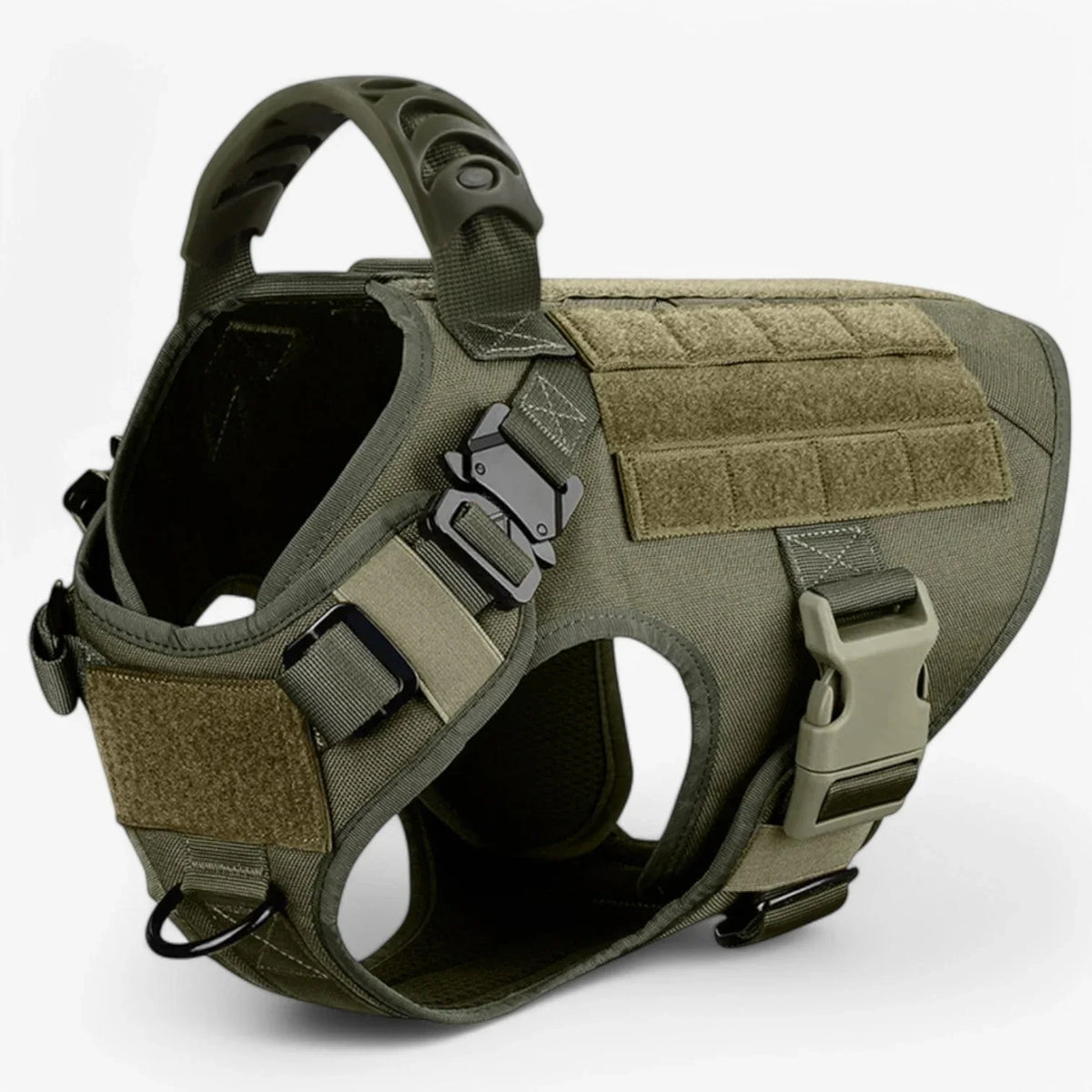 Dog Harness | Vest-Style Padded Handle & Reflective Nylon
