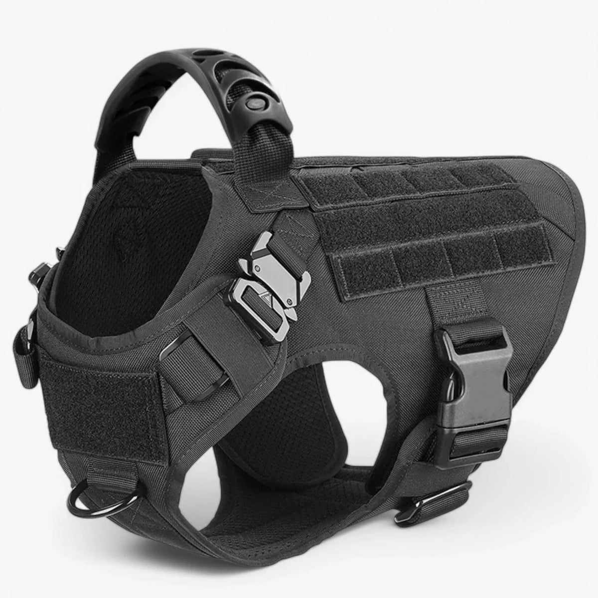 Dog Harness | Vest-Style Padded Handle & Reflective Nylon
