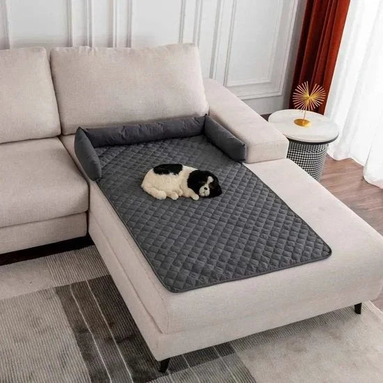 Dog Mat | Waterproof Padded & Raised Edges | Machine-Washable
