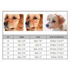 Dog Muzzle | Soft Skin-Friendly Silicone & Adjustable Straps | Small–Large Sizes