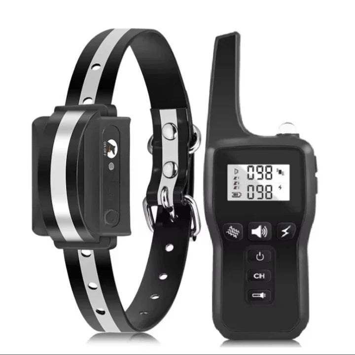 Dog Training Collar | Rechargeable Remote 1000m Range | IP67 Waterproof