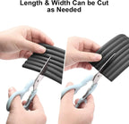 Door & Window Sealing Tape | Self-Adhesive Nylon & Foam | 2 m Roll