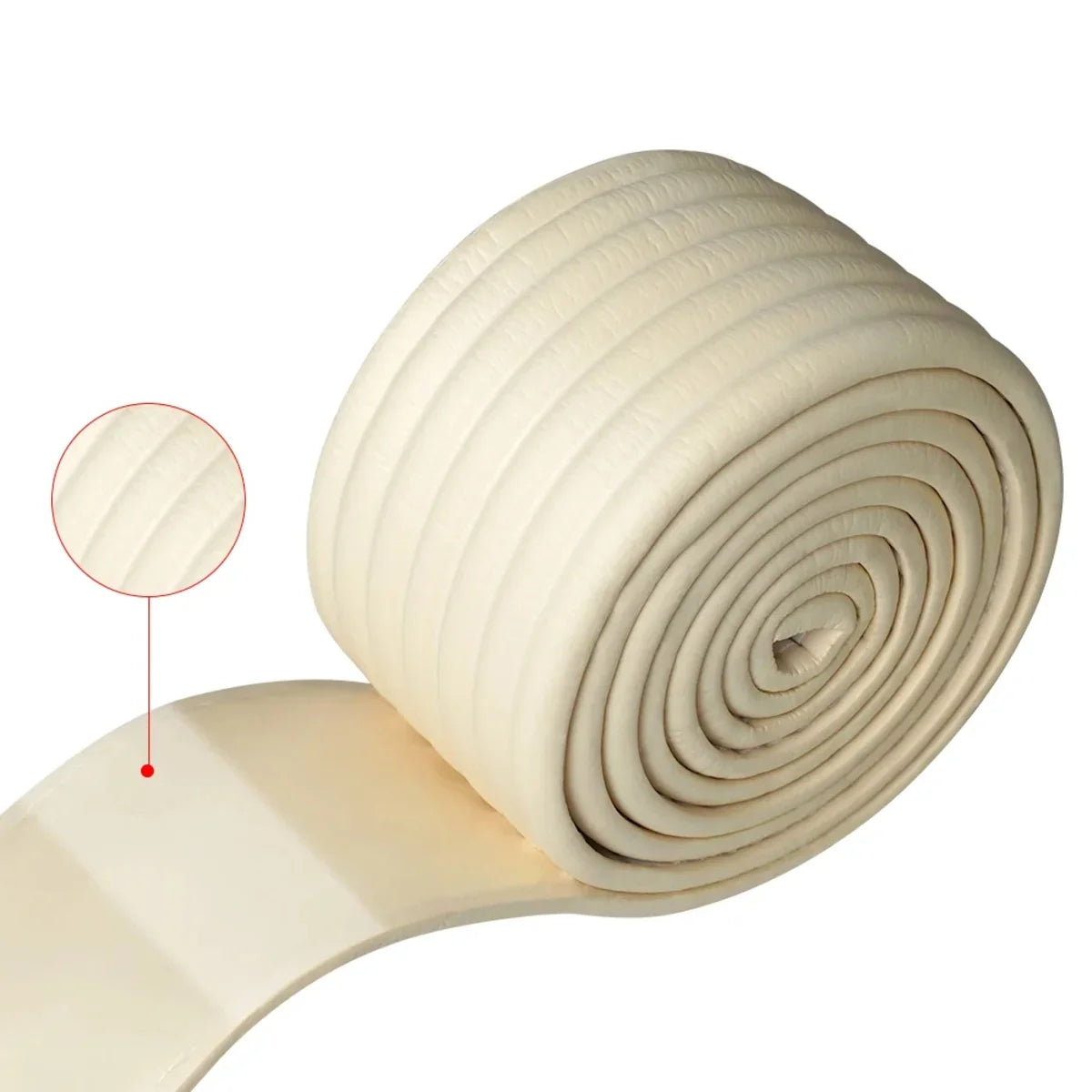 Door & Window Sealing Tape | Self-Adhesive Nylon & Foam | 2 m Roll