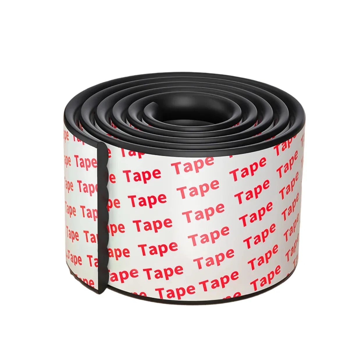 Door & Window Sealing Tape | Self-Adhesive Nylon & Foam | 2 m Roll