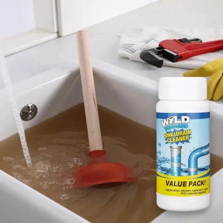 Drain Cleaner Powder | Dissolves Hair & Grease | 110 g