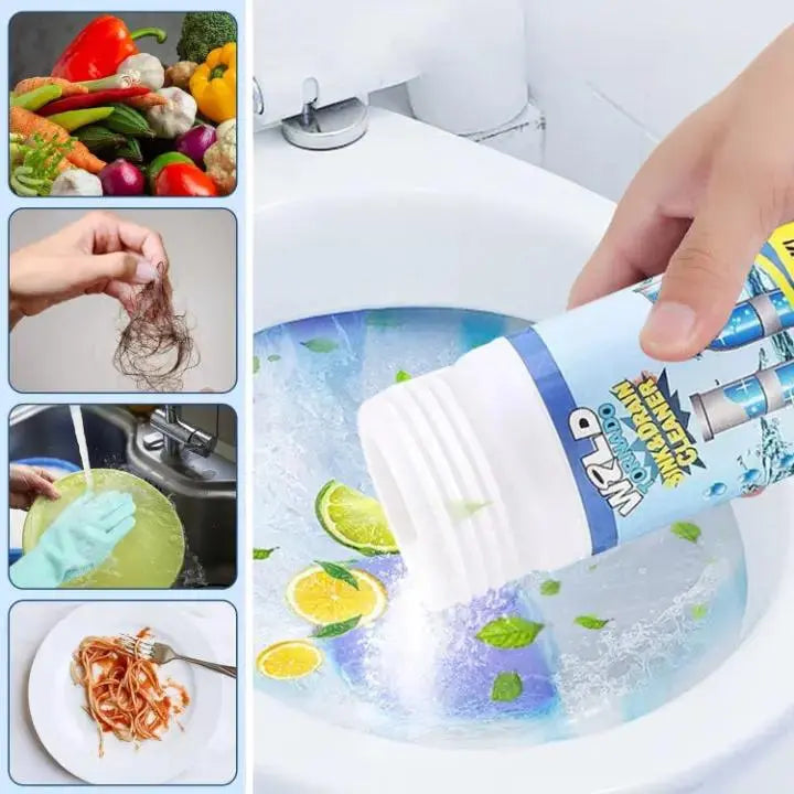 Drain Cleaner Powder | Dissolves Hair & Grease | 110 g