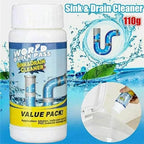 Drain & Pipe Cleaner | High-Density Foam & Non-Corrosive