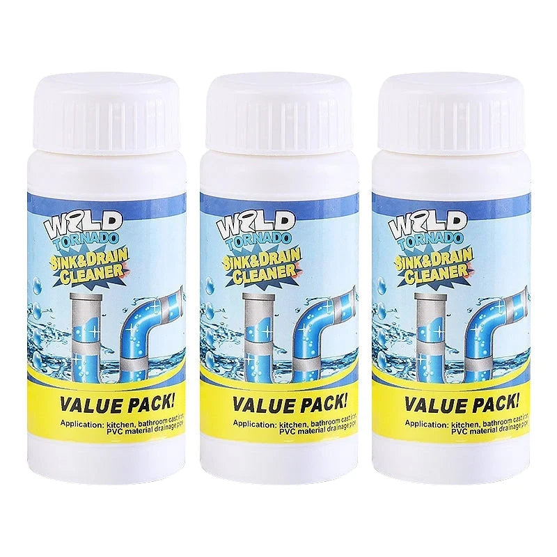 Drain & Pipe Cleaner | High-Density Foam & Non-Corrosive