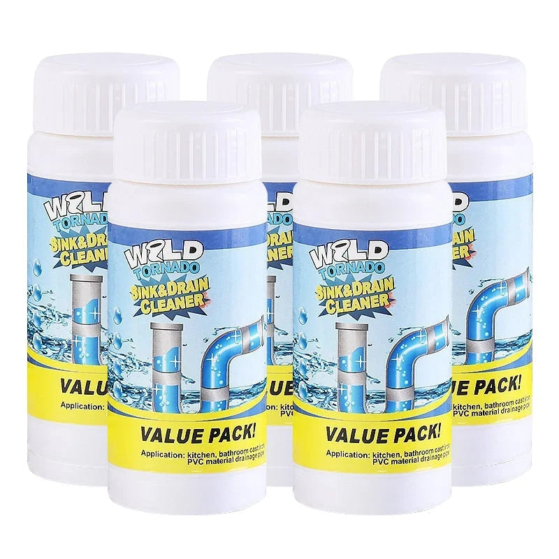 Drain & Pipe Cleaner | High-Density Foam & Non-Corrosive