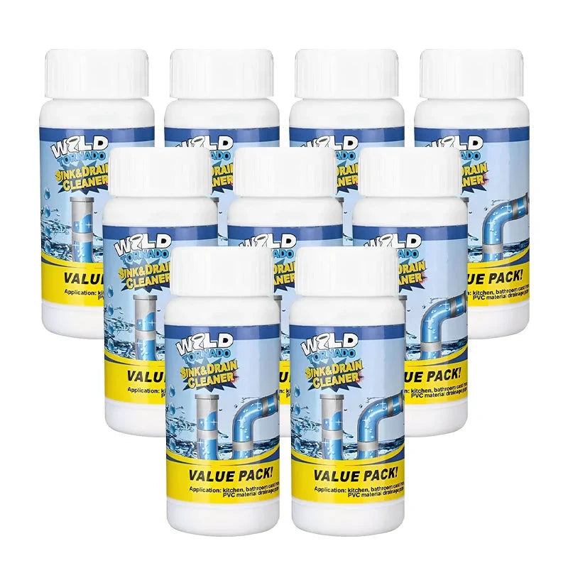 Drain & Pipe Cleaner | High-Density Foam & Non-Corrosive