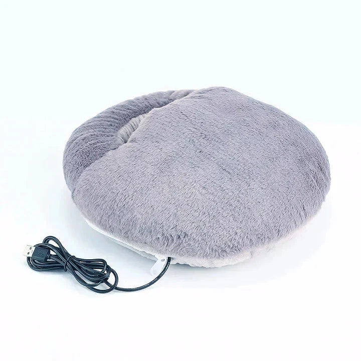 Electric Foot Warmer | XL Plush & Adjustable Heat
