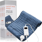 Electric Heating Pad | PTC Rapid Heating & Massage