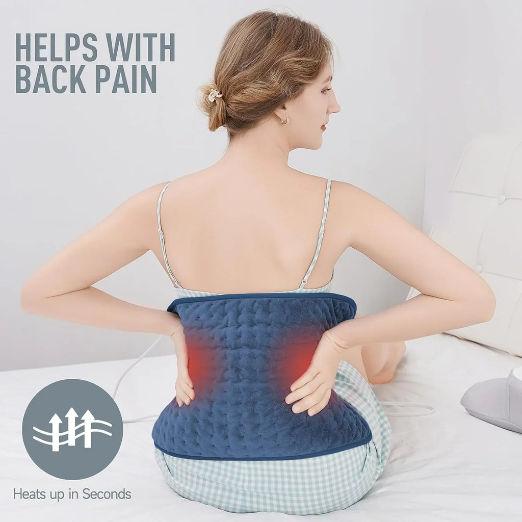 Electric Heating Pad | PTC Rapid Heating & Massage
