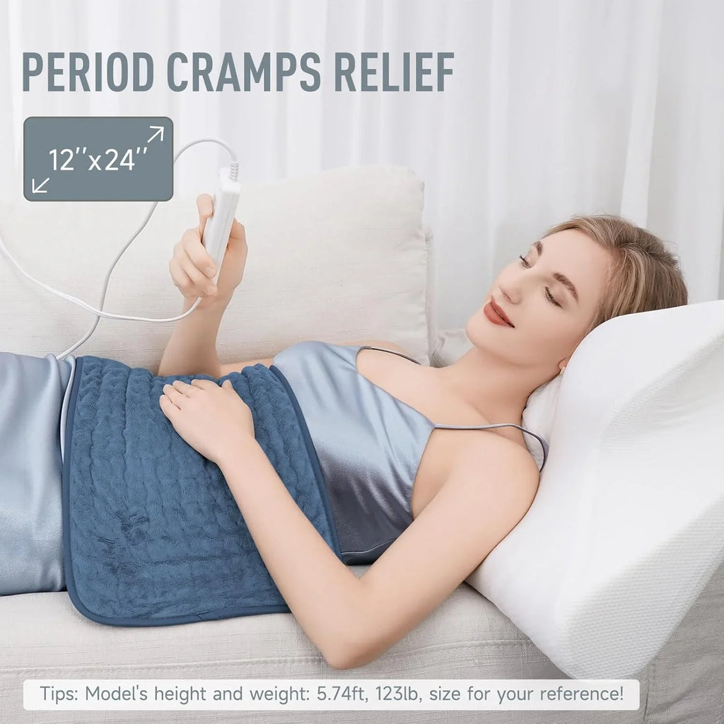 Electric Heating Pad | PTC Rapid Heating & Massage