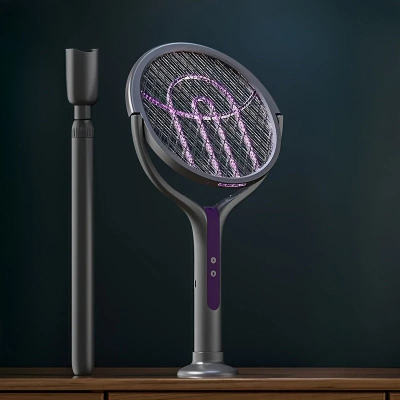 Electric Mosquito Swatter | USB Rechargeable & UV Light