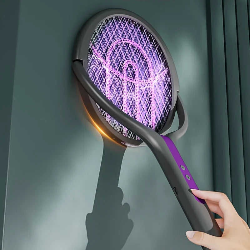 Electric Mosquito Swatter | USB Rechargeable & UV Light