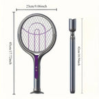 Electric Mosquito Swatter | USB Rechargeable & UV Light