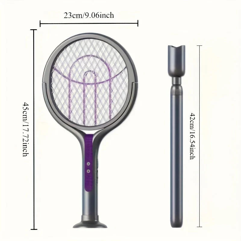 Electric Mosquito Swatter | USB Rechargeable & UV Light