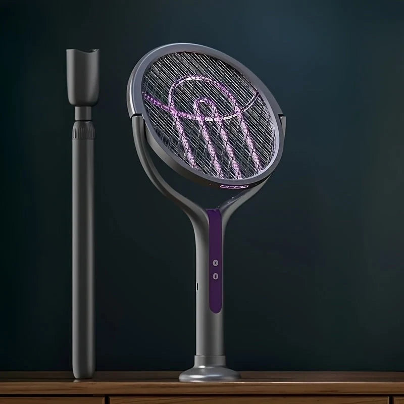 Electric Mosquito Swatter | USB Rechargeable & UV Light