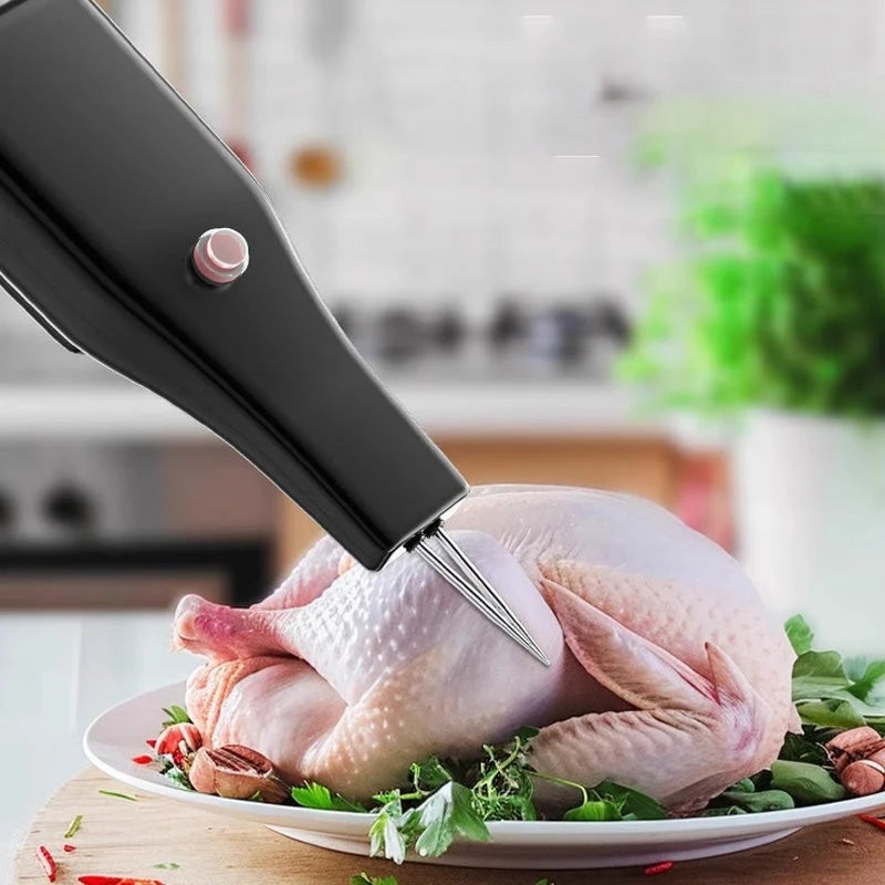 Electric Poultry Plucker | Handheld Rechargeable & Gentle Cone Needles