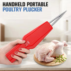 Electric Poultry Plucker | Handheld Rechargeable & Gentle Cone Needles