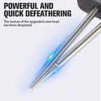 Electric Poultry Plucker | Handheld Rechargeable & Gentle Cone Needles