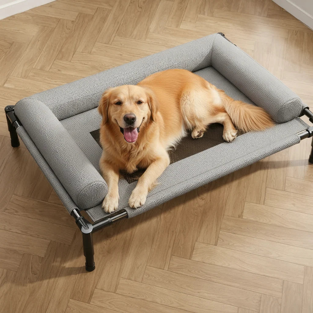 Elevated Dog Bed | Ventilated Mesh & Durable Steel Frame