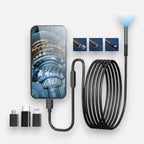 Endoscope Camera | Plug-And-Play 1920×1440 HD & IP67 Waterproof | 5 m Cable