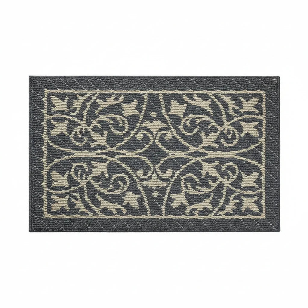 Entrance Mat | Non-Slip Rubber Backing & Machine-Washable | 60 x 90 cm