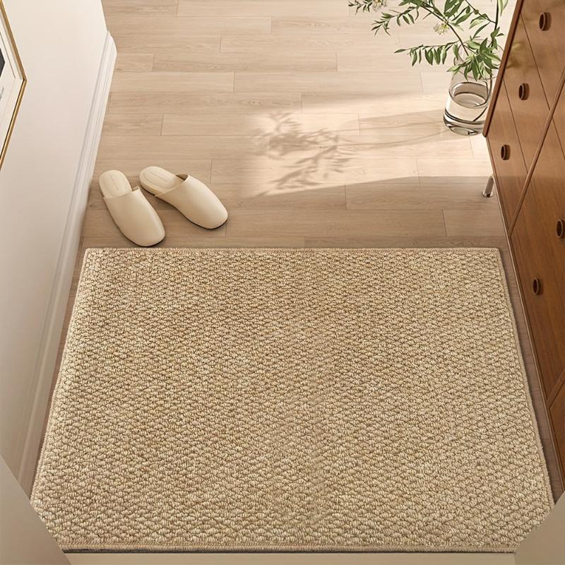 Entryway Doormat | Jute-Look Slip-Resistant & Machine-Washable