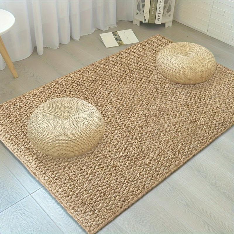 Entryway Doormat | Jute-Look Slip-Resistant & Machine-Washable