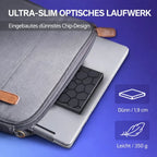 External CD/DVD Drive | USB-C & USB 3.0 Plug & Play