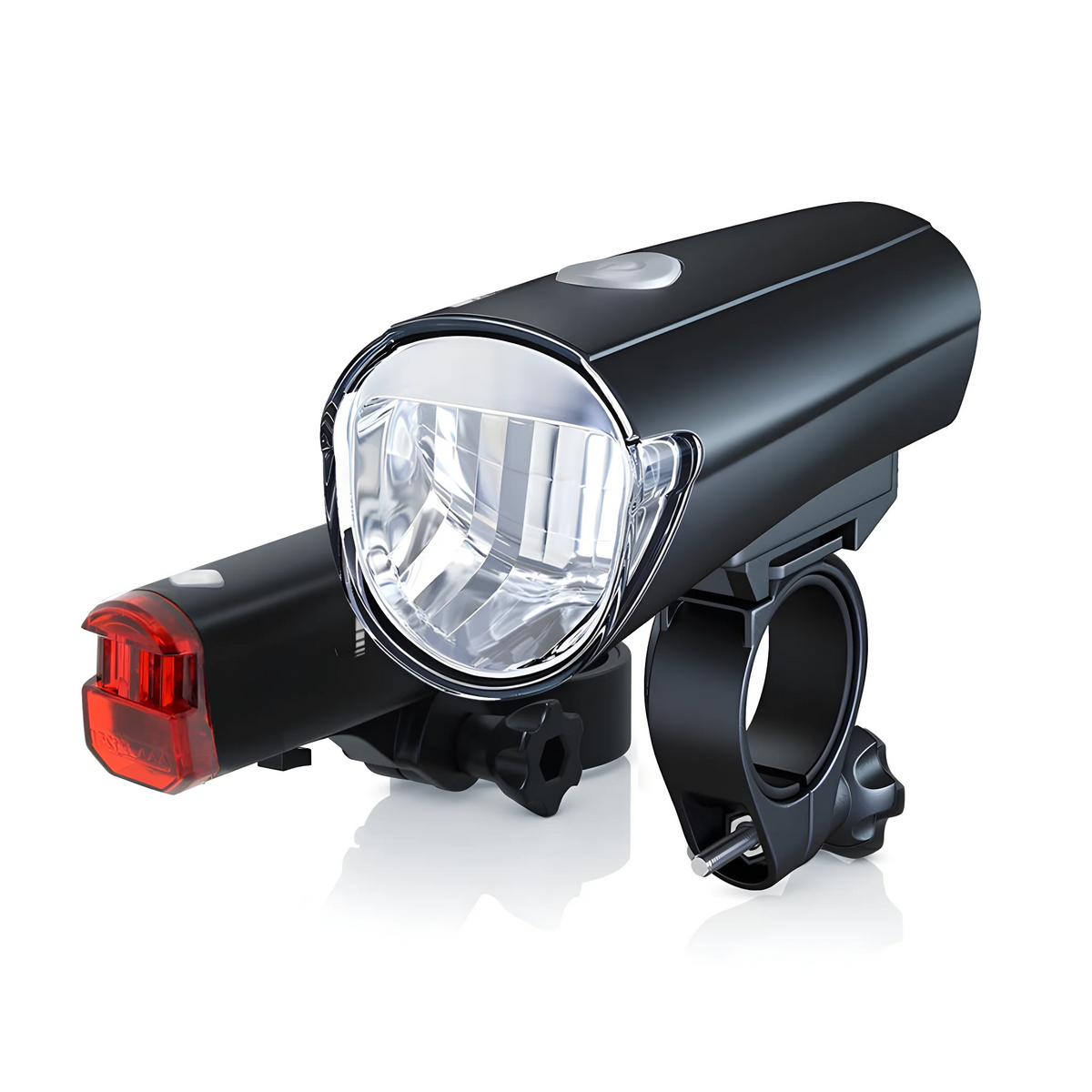 Bicycle Light Set | Ultra-Bright Front and Rear LEDs | Up to 48 Hours of Run Time