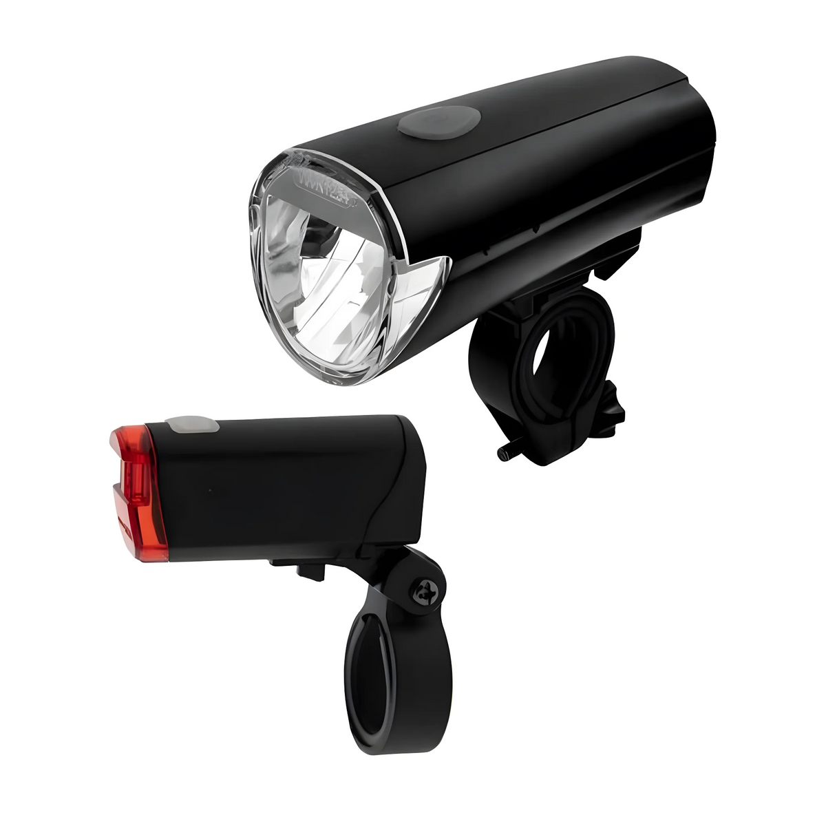 Bicycle Light Set | Ultra-Bright Front and Rear LEDs | Up to 48 Hours of Run Time