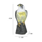 Falcon Decoy | Lifelike Bird Deterrent & Weather-Resistant | 40 x 17.5 x 17 cm